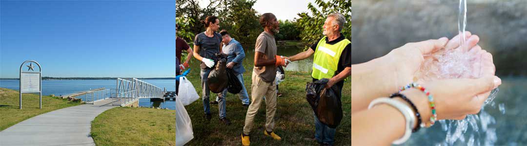 Visit These Great DFW Lakes… But Litter Is Not Invited